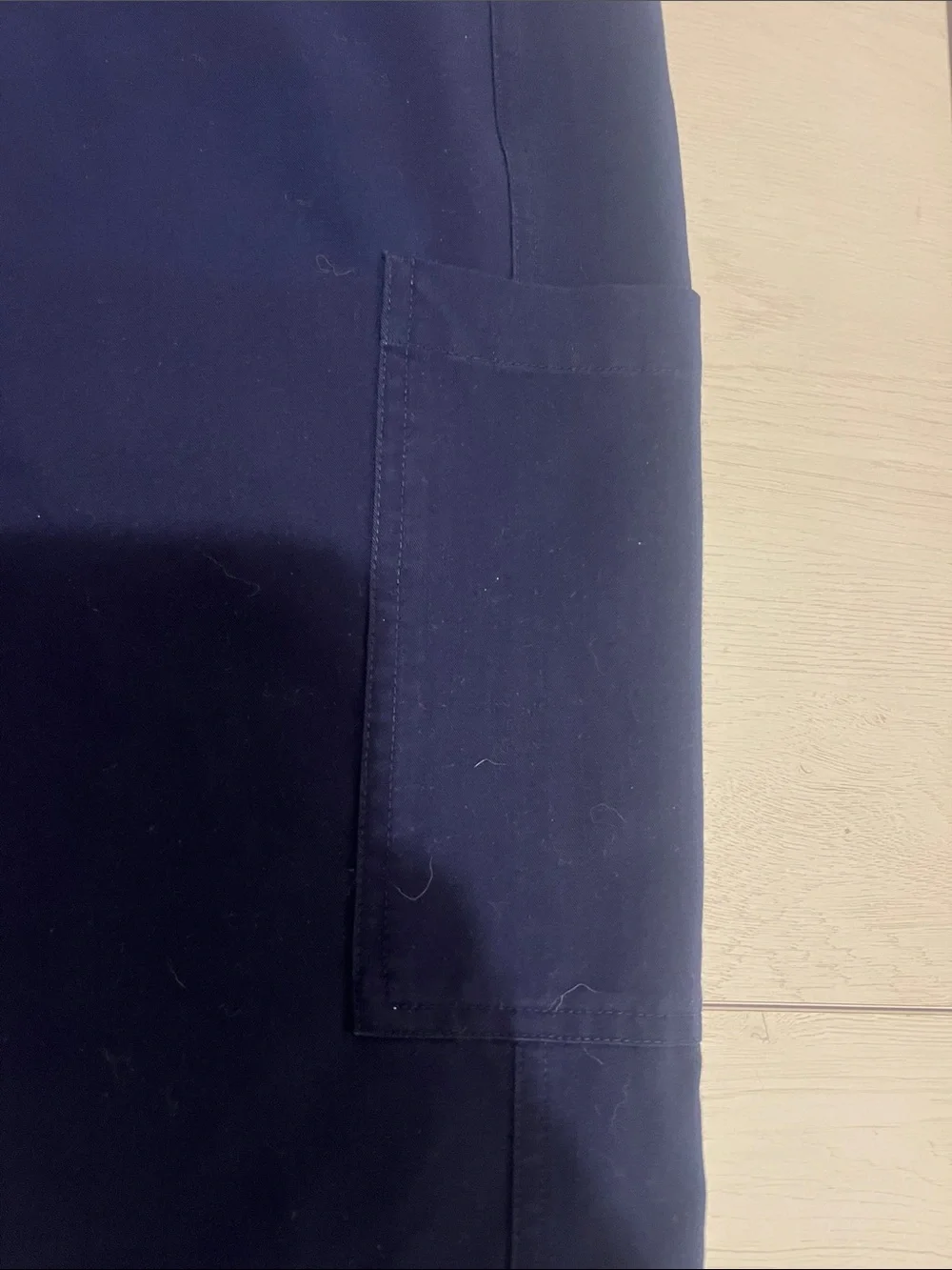 Figs Men's Navy Cargo Scrub Pants with Utility Pockets